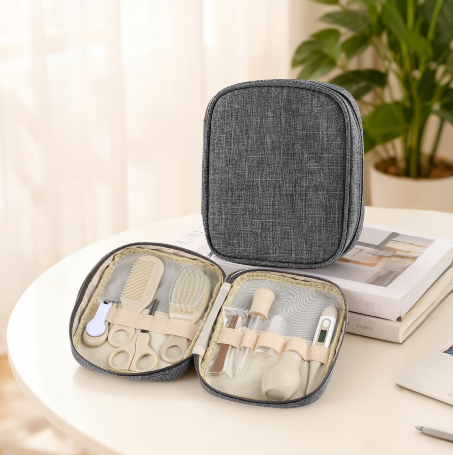 Kit de Toilette Bébé 9 Pièces – Hygiène Complète - Dès la Naissance