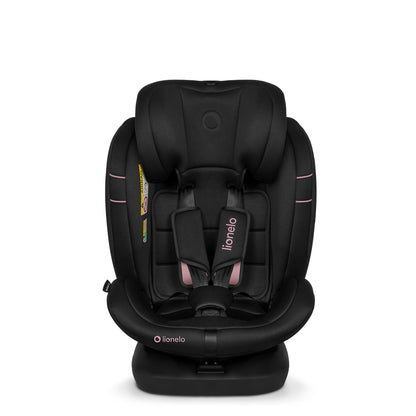 Siège Auto Évolutif – Lionelo Bastiaan i-Size Pink Rose 40-150 cm - Rotation 360°