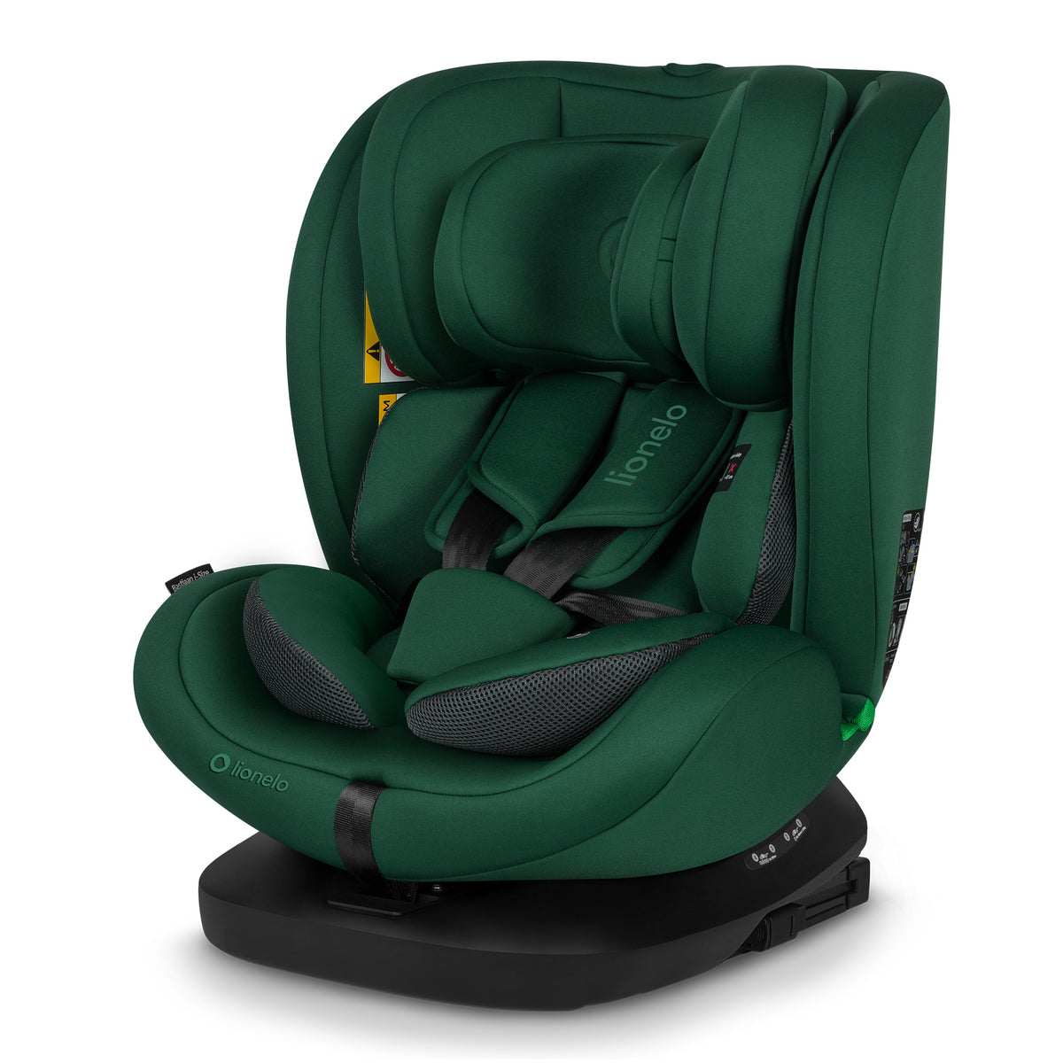 Siège Auto Évolutif – Lionelo Bastiaan i-Size Green Forest 40-150 cm - Rotation 360°