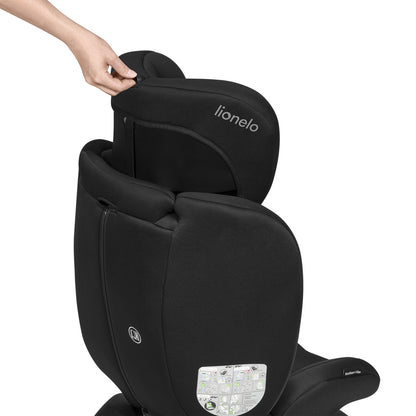 Siège Auto Évolutif – Lionelo Bastiaan i-Size Black Carbon 40-150 cm - Rotation 360°