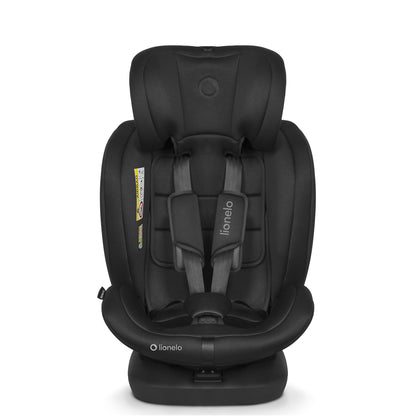 Siège Auto Évolutif – Lionelo Bastiaan i-Size Black Carbon 40-150 cm - Rotation 360°