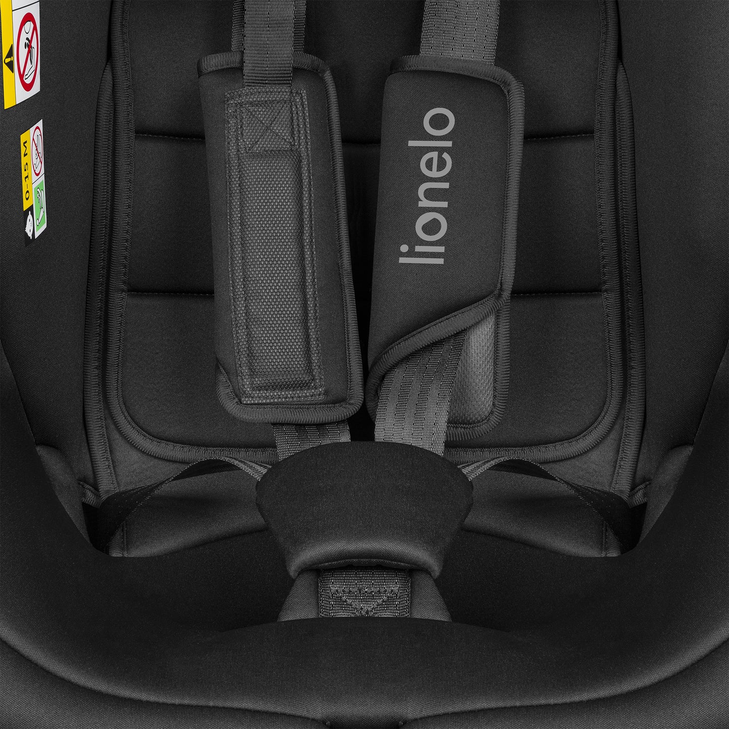 Siège Auto Évolutif – Lionelo Bastiaan i-Size Black Grey  40-150 cm - Rotation 360°