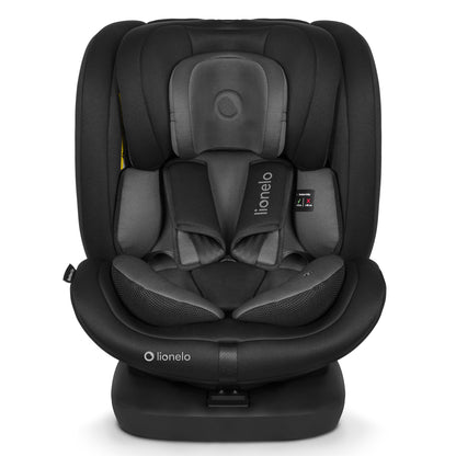 Siège Auto Évolutif – Lionelo Bastiaan i-Size Black Grey  40-150 cm - Rotation 360°