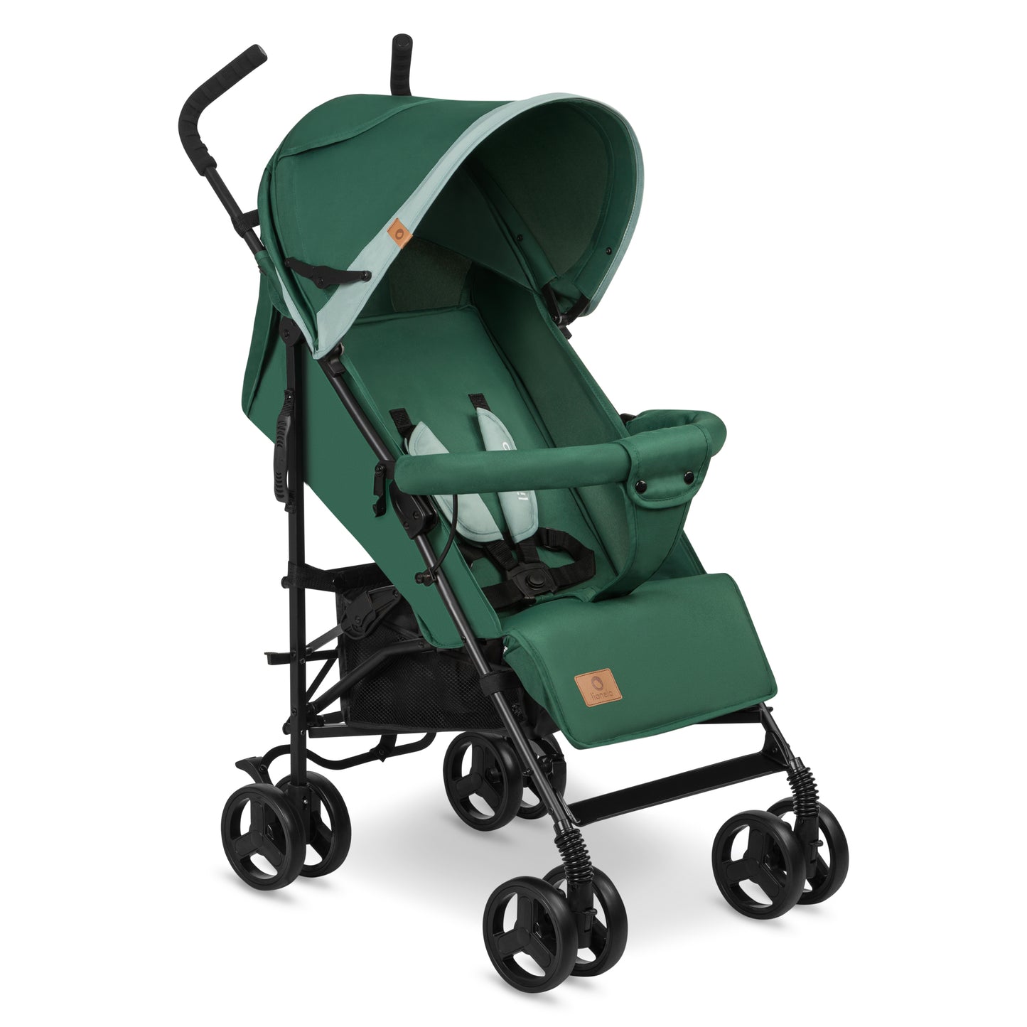 Poussette Légère – Lionelo Elia Green Forest - 6 mois à 3 ans - 6 kg - Pliage Compact