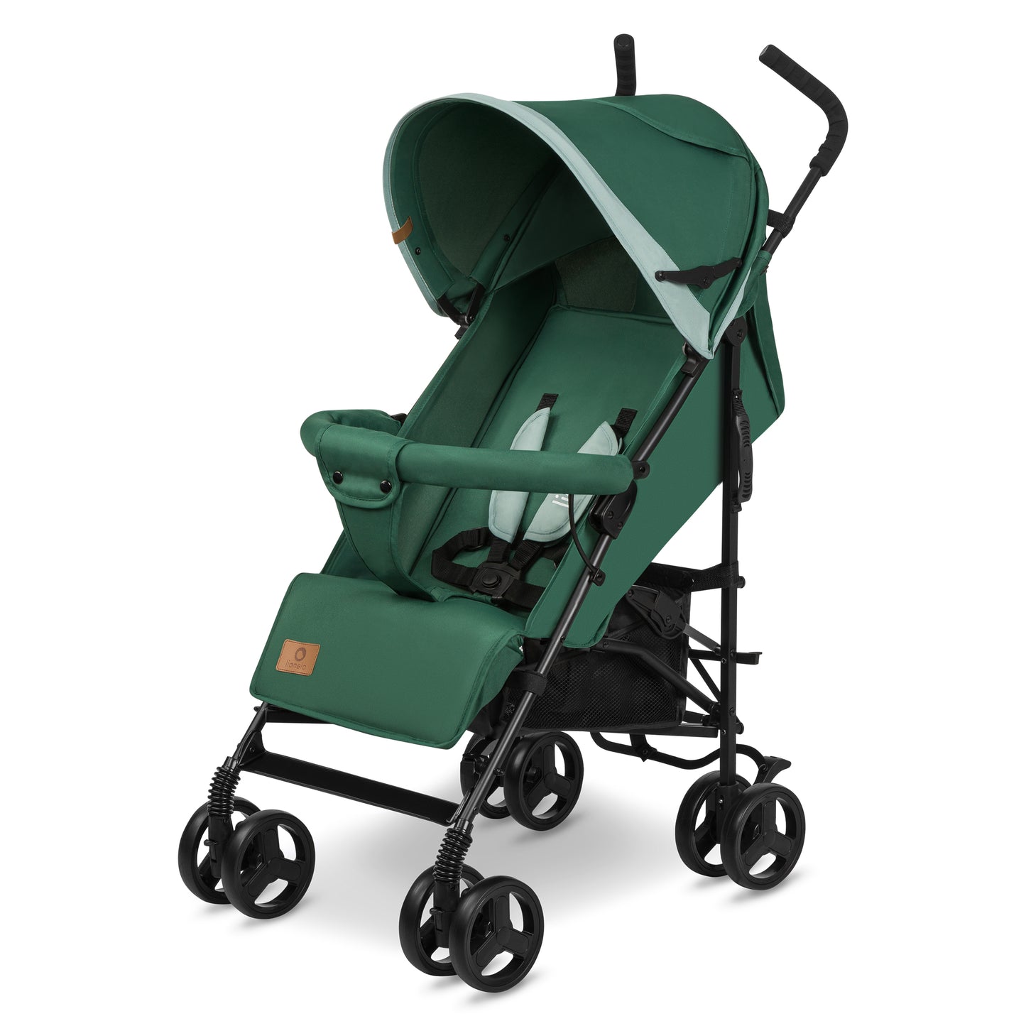 Poussette Légère – Lionelo Elia Green Forest - 6 mois à 3 ans - 6 kg - Pliage Compact