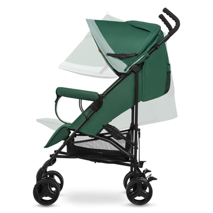 Poussette Légère – Lionelo Elia Green Forest - 6 mois à 3 ans - 6 kg - Pliage Compact