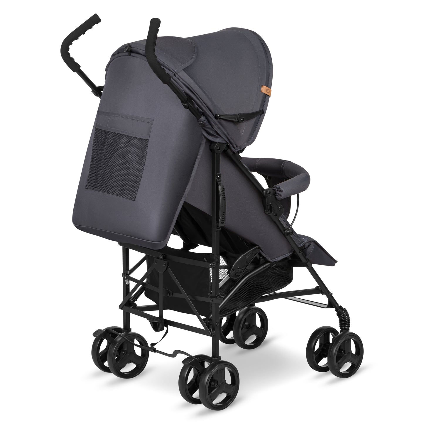 Poussette Légère – Lionelo Elia Gris Blanc - 6 mois à 3 ans - 6 kg - Pliage Compact