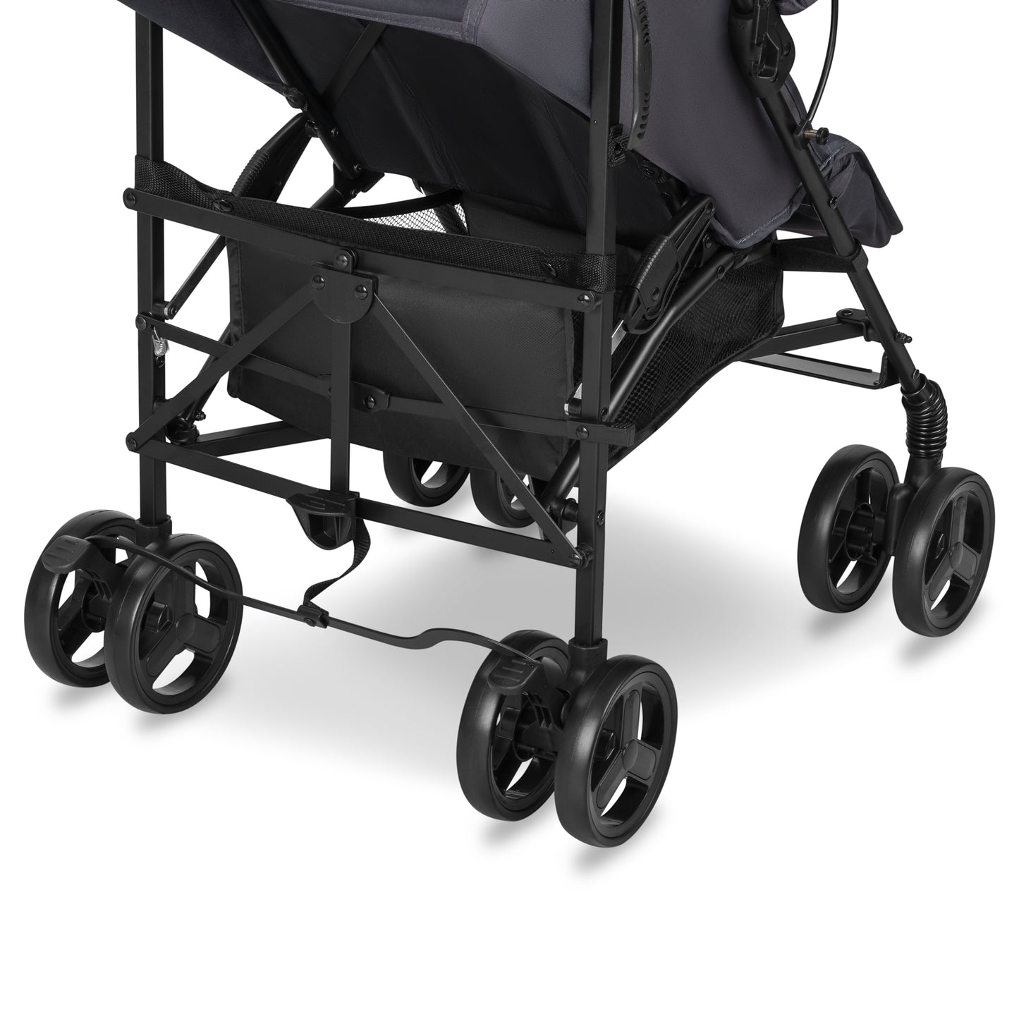 Poussette Légère – Lionelo Elia Gris Blanc - 6 mois à 3 ans - 6 kg - Pliage Compact