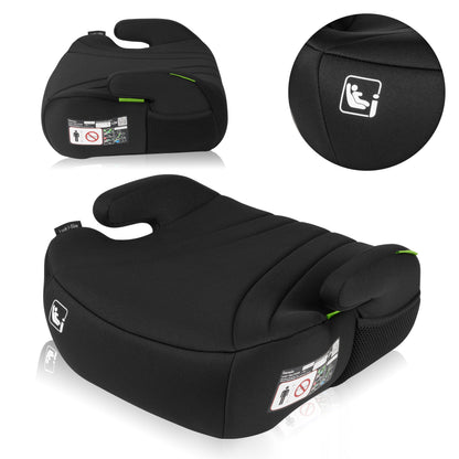 Rehausseur Auto Enfant – Lionelo Luuk i-Size  125-150 cm - Noir