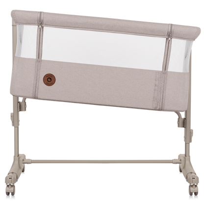 Lit Bébé 3 en 1 – Lionelo Aurora Beige Cappuccino - Cododo - Berceau - Lit Autonome