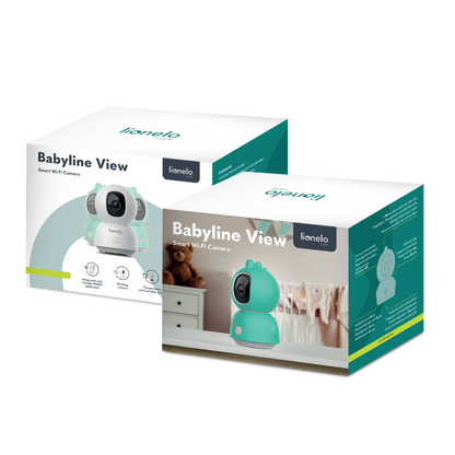 Caméra Babyphone Lionelo SMART – 2K HD - Vision Nocturne