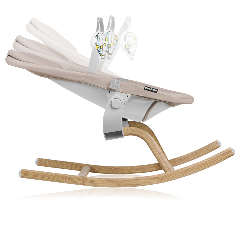 Transat Balancelle Bébé – Lionelo Dalia Rocker Beige Sand 0-9 kg
