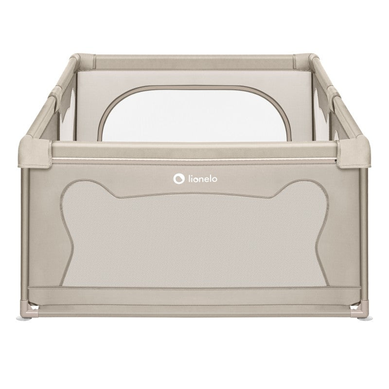 Parc Bébé XXL – Lionelo Willow Beige Sand 127x187 cm, 0-4 ans