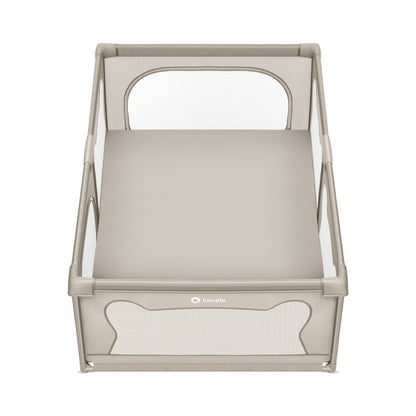 Parc Bébé XXL – Lionelo Willow Beige Sand 127x187 cm, 0-4 ans